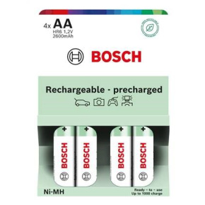Bosch HR6B4P2600/00 AA 2600mAh Ni-MH Ready to Use (Blistr 4 ks) Bosch HR6B4P2600/00 AA 2600mAh Ni-MH Ready to Use (Blistr 4 ks)