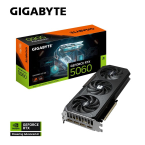 GIGABYTE VGA NVIDIA GeForce RTX 5060 GAMING OC 8G, 8G GDDR7, 3xDP, 1xHDMI