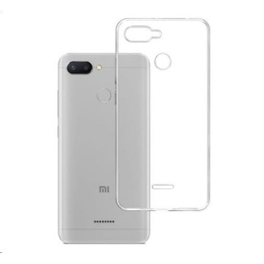 3mk ochranný kryt Clear Case pro Xiaomi Redmi 6, čirý