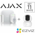 SET 11 - Ajax StarterKit white + Ezviz kamera TY2 - ZDARMA