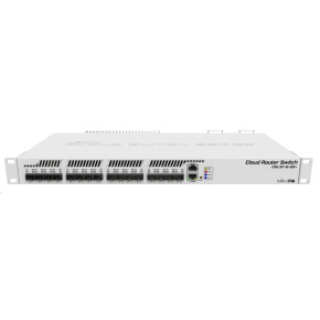 MikroTik Cloud Router Switch CRS317-1G-16S+RM, dvojjadrový 800MHz CPU, 1GB, 1xGLAN, 16xSFP+ slot, vrátane. L6