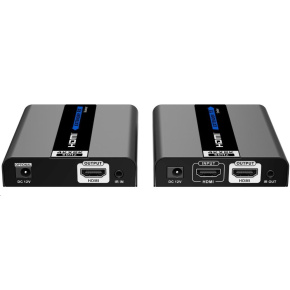 PremiumCord 4Kx2K@60Hz HDMI2.0 extender na 50m přes jeden kabel Cat6/6a/7 s lokálním HDMI výstupem PremiumCord 4Kx2K@60Hz HDMI2.0 extender na 50m přes jeden kabel Cat6/6a/7 s lokálním HDMI výstupem