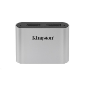 Kingston USB3.2 Dvojslotová čítačka kariet microSDHC/SDXC UHS-II Gen1 Workflow