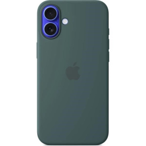 APPLE iPhone 16 Plus Silicone Case with MagSafe - Lake Green