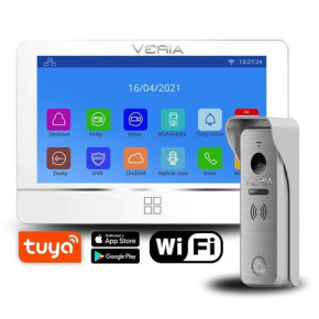 Veria SET Videotelefon 8277B-W (Wi-Fi) bílý + vstupní stanice 831 série 2-WIRE Veria SET Videotelefon 8277B-W (Wi-Fi) bílý + vstupní stanice 831 série 2-WIRE