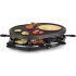 Tristar RA-2731 raclette grill, 1400 W, 5in1, pro 8 lidí, černý