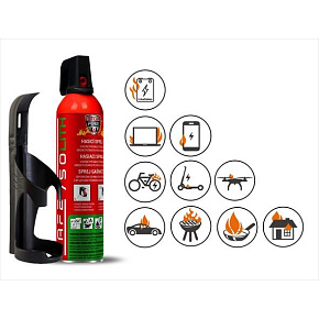 Safe Hasicí sprej 750 LITH + držák 75C Safe Hasicí sprej 750 LITH + držák 75C