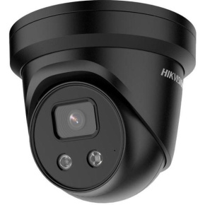 HIKVISION DS-2CD2386G2-IU(BLACK)(2.8mm)(C) 8MPix IP Turret AcuSense kamera; IR 30m, mikrofon, černá