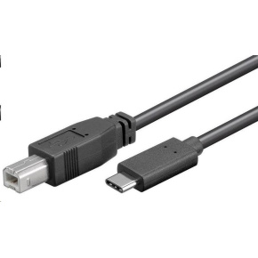 Kábel USB PREMIUMCORD 3.1 konektor C/male - USB 2.0 konektor B/male, 1m