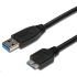 Kábel USB PREMIUMCORD 3.0 A - Micro B 5m, prepojenie (M/M)