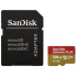 Karta SanDisk micro SDXC 128 GB Extreme PLUS (200 MB/s Class 10, UHS-I U3 V30) + adaptér