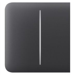Ajax  SideButton (2-gang) - Boční dvou tlačítko, grafitová