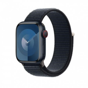 APPLE Watch Series 9 GPS + Cellular 45mm Midnight Aluminium Case with Midnight Sport Loop