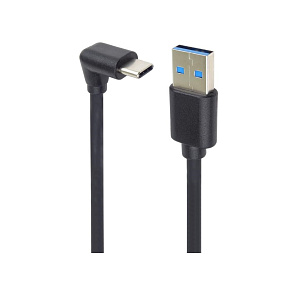 PremiumCord Kabel USB typ C/M zahnutý konektor 90° - USB 3.0 A/M, 3m PremiumCord Kabel USB typ C/M zahnutý konektor 90° - USB 3.0 A/M, 3m