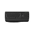 GENIUS Klávesnice KB-7123, membránová, bezdrátová, CZ+SK layout, Copilot klávesa, Ergo předložka, černá