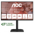 AOC MT 23,8" 24E4U - 1920x1080,IPS,120Hz,1xVGA,1xHDMI,1xDP,USBhub,Repro,Pivot