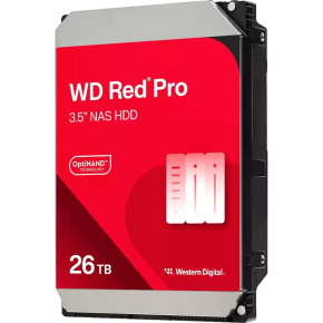 WD RED Pro NAS WD260KFGX 26TB, SATA III 3.5", 512MB 7200RPM, 272MB/s, CMR