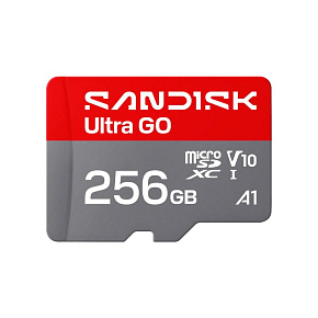 SanDisk MicroSDXC karta 256GB ULTRA GO(190MB/s, UHS-I ) SanDisk MicroSDXC karta 256GB ULTRA GO(190MB/s, UHS-I )