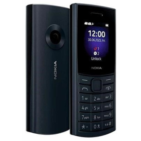 Nokia 110 4G Dual SIM, černá (2023)
