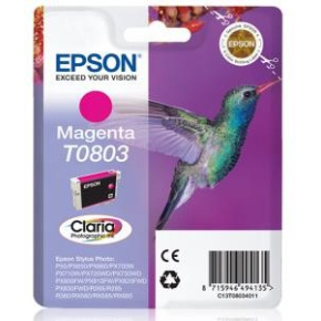 Atramentová lišta EPSON CLARIA Stylus photo "Hummingbird" R265/ RX560/ R360 - purpurová