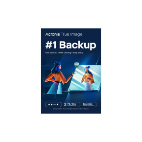 Acronis True Image Essentials Predplatné 3 počítače - 1 rok predplatného ESD