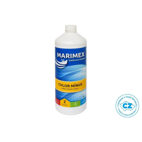 Marimex Chlor mínus 1 l - bazénová chemie - DEZINFEKCE