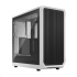 FRACTAL DESIGN skříň Focus 2 White TG Clear Tint, 2x USB 3.0, bez zdroje, mATX