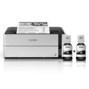 Atramentová tlačiareň EPSON EcoTank Mono M1170, A4, 1200x2400dpi, 39 str./min, USB, duplex, 3 roky záruka po registrácii.