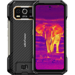 Smartphone Ulefone Armor 27T 4G Helio G99 12GB 256GB A14, Thermal + Night, Black [No Charger], EU