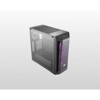 Cooler Master case MasterBox MB511 RGB, ATX, Mid Tower, černá, bez zdroje