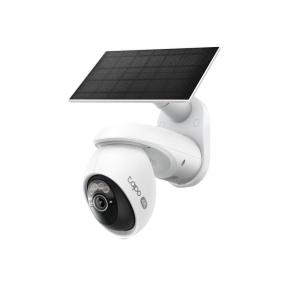 TP-Link Tapo C660 KIT venkovní kamera, solární panel (8MP, 4K, 2160p, IR 12m, WiFi, micro SD card, IP65)