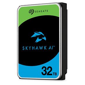 SEAGATE HDD 32TB SKYHAWK AI, 3.5", SATA 6Gb/s, Cache 512MB, CMR
