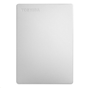 TOSHIBA HDD CANVIO SLIM 1TB, 2,5", USB 3.2 Gen 1, strieborná