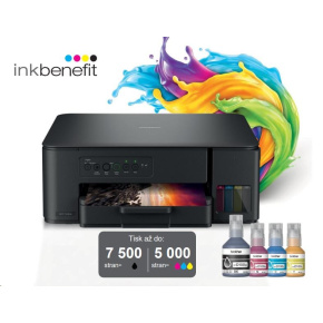 BROTHER multifunkce inkoustová DCP-T430W - A4 128MB 2400x600 16ppm USB 2.0. WIFI - INKTANK, INK BENEFIT BROTHER multifunkce inkoustová DCP-T430W - A4 128MB 2400x600 16ppm USB 2.0. WIFI - INKTANK, INK BENEFIT