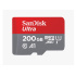 Karta SanDisk MicroSDXC 200 GB Ultra (120 MB/s, A1 Class 10 UHS-I, Android) + adaptér