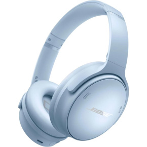 Bose QuietComfort sluchátka, bezdrátová, přes hlavu, USB-C, ANC, světle modrá