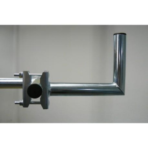 Držák antény na balkón, galvanický zinek, délka 25cm