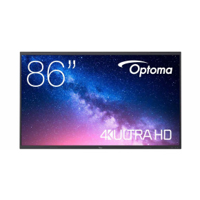 Optoma 5863RK IFPD 86" -  interaktivní dotykový, 4K UHD, multidotyk 40prstu, Android 13, 8GB RAM/ 64GB ROM