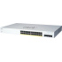 Cisco switch CBS220-24P-4X (24xGbE,4xSFP+,24xPoE+,195W)