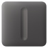 Ajax  SoloButton (Dimmer) - Samostatné stmívatelné tlačítko pro LightSwitch, šedá