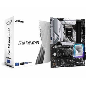 ASRock MB Sc LGA1700 Z790 PRO RS/D4, Intel Z790, 4xDDR4, 1xDP, 1xHDMI