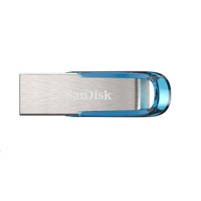 SanDisk Flash Disk 64GB Ultra Flair, USB 3.0, tropická modrá