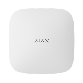 Ajax  Hub 4G (8EU/UEU) ASP - Centrální jednotka s podporou LTE (4G) sítí, bílá