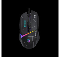 A4tech Bloody Myš W60 Max Activated, podsvícená herní myš, 12000 DPI, USB, Černá