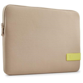 Case Logic Reflect pouzdro na 13" Macbook® REFMB113 - Plaza Taupe/Sunny Lime