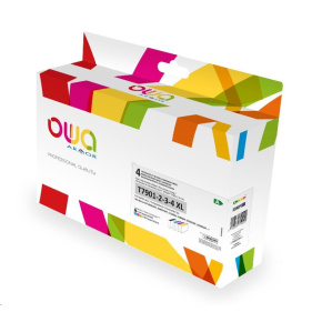 OWA Armor kazeta pre EPSON PACK 4 REMAN. T79XL BCMY, 45.5 ml/3x19.5ml/2690p/3x2000p, T7901/T7902/T7903/T7904,CMYK