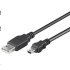 Kábel USB PREMIUMCORD 2.0, A-B mini, 5-pin, 2m