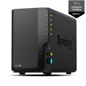 Synology DS225+ DiskStation (4C/CeleronJ4125/2,0-2,7GHz/2GBRAM/2xSATA/2xUSB3.2Gen1/1x2,5GbE/1xGbE)