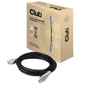 Vysokorýchlostný HDMI kábel Club3D Premium, HDMI 2.0 4K60Hz UHD, 3 m