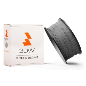 3DW ARMOR - PLA filament, priemer 1,75 mm, 500 g, strieborný, teplota tlače 190-210 °C